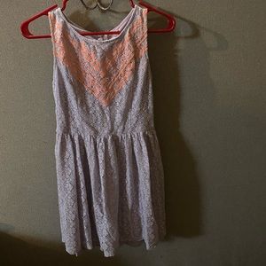 Lavender, Lacey dress